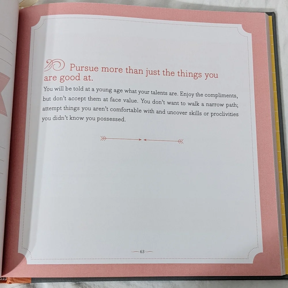 My Prudent Advice: Lessons For My Daughter Keepsake Journal , NEW